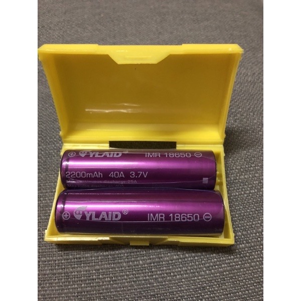Pin Cylaid 18650 Tím 2200mAh ( 65k 1 viên)