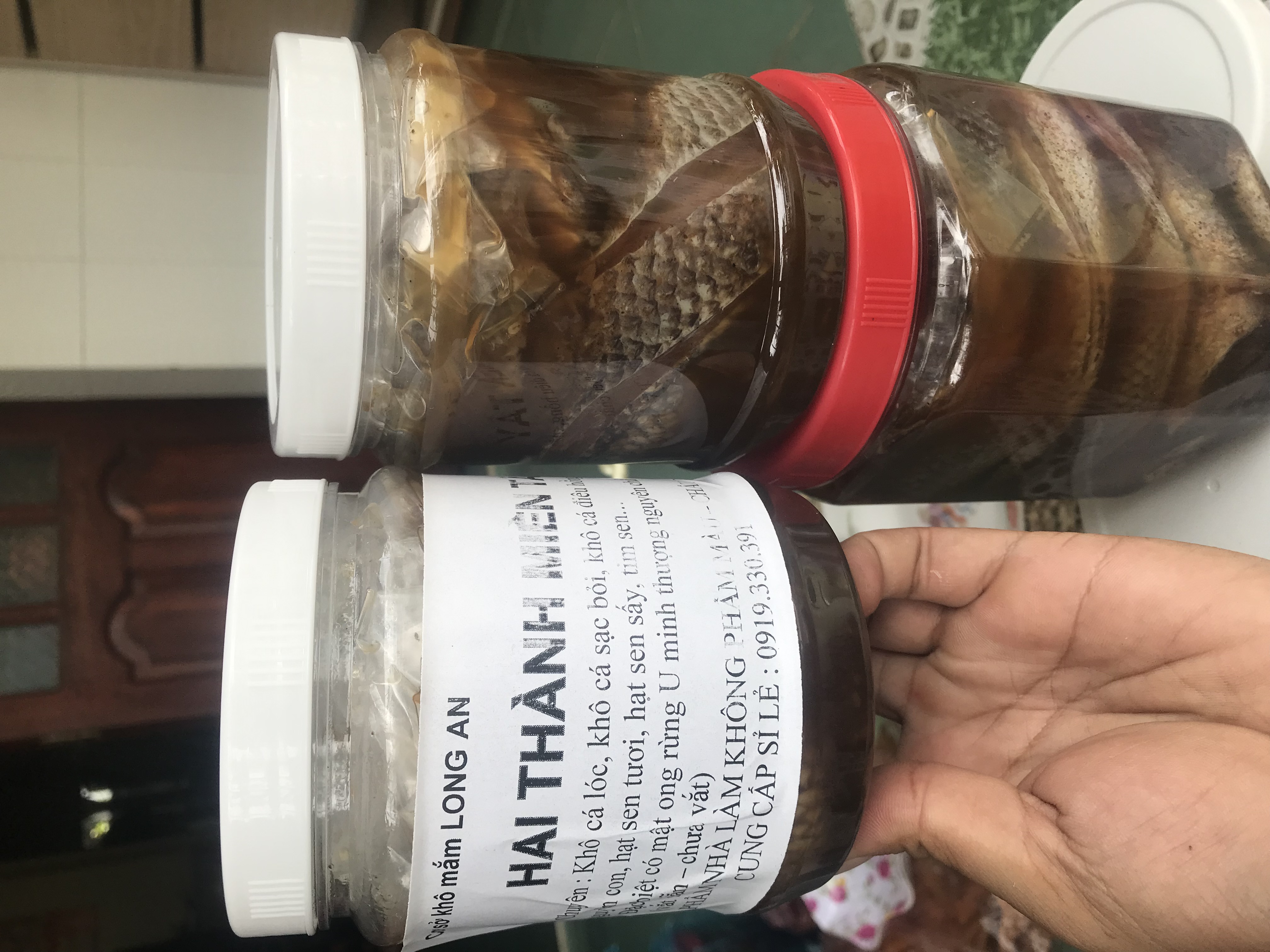 Mắm cá lóc đồng 500g
