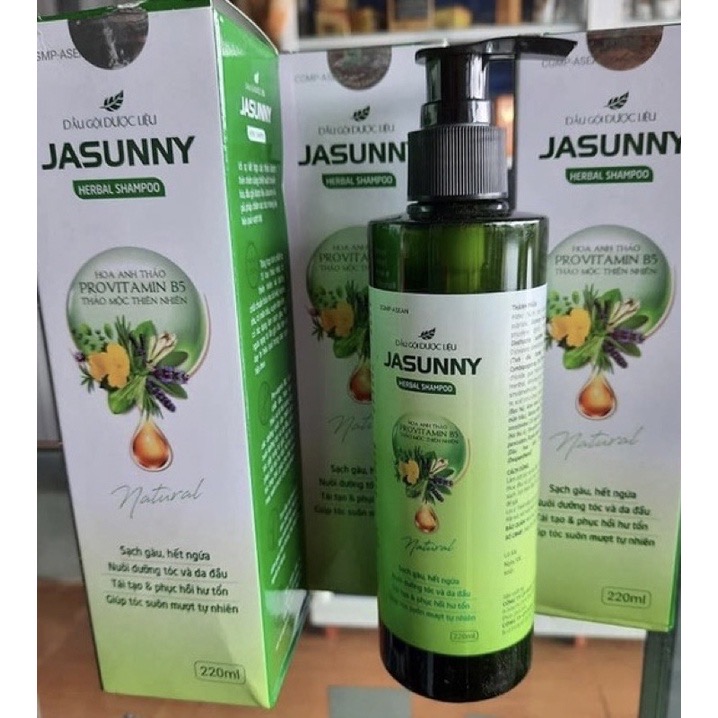 Dầu gội dược liệu Jasunny [chai 220ml]