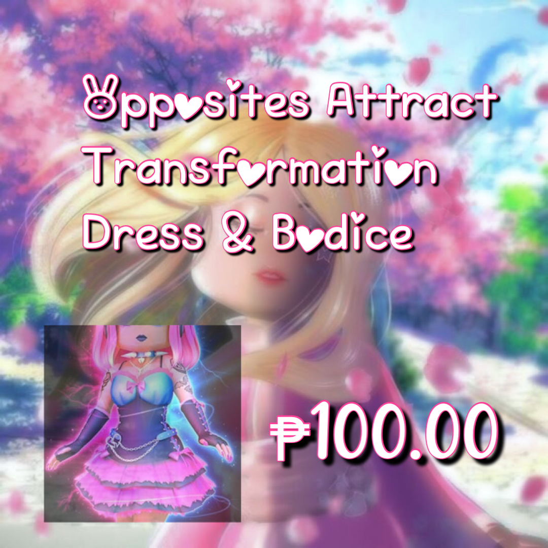 Opposites Attract Transformation Dress & Bodice