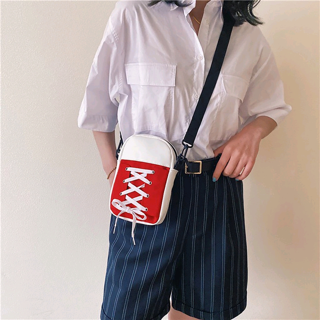 Túi canvas đeo chéo hình chiếc giày