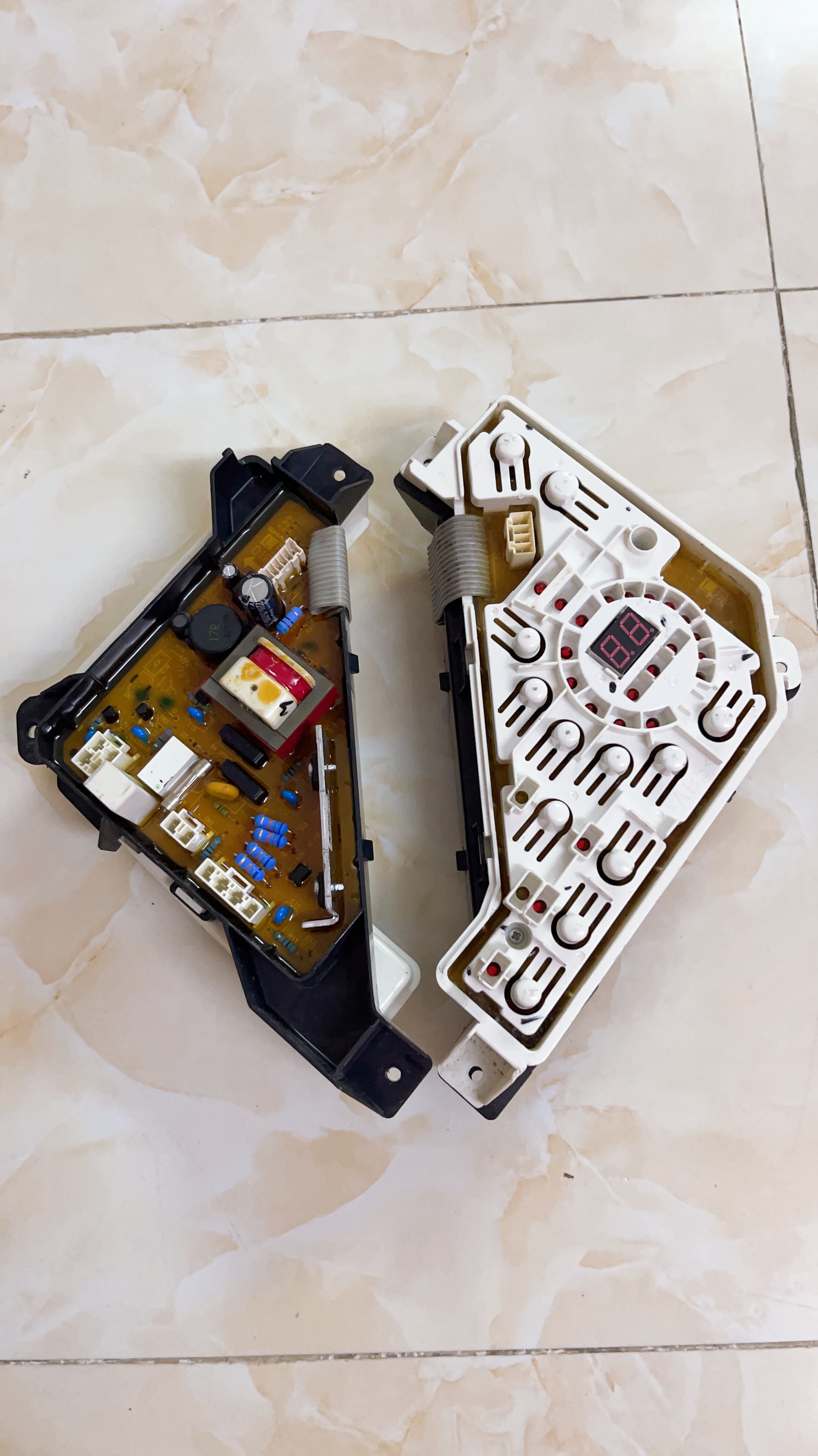 Bo mạch máy giặt Sharp cửa trên