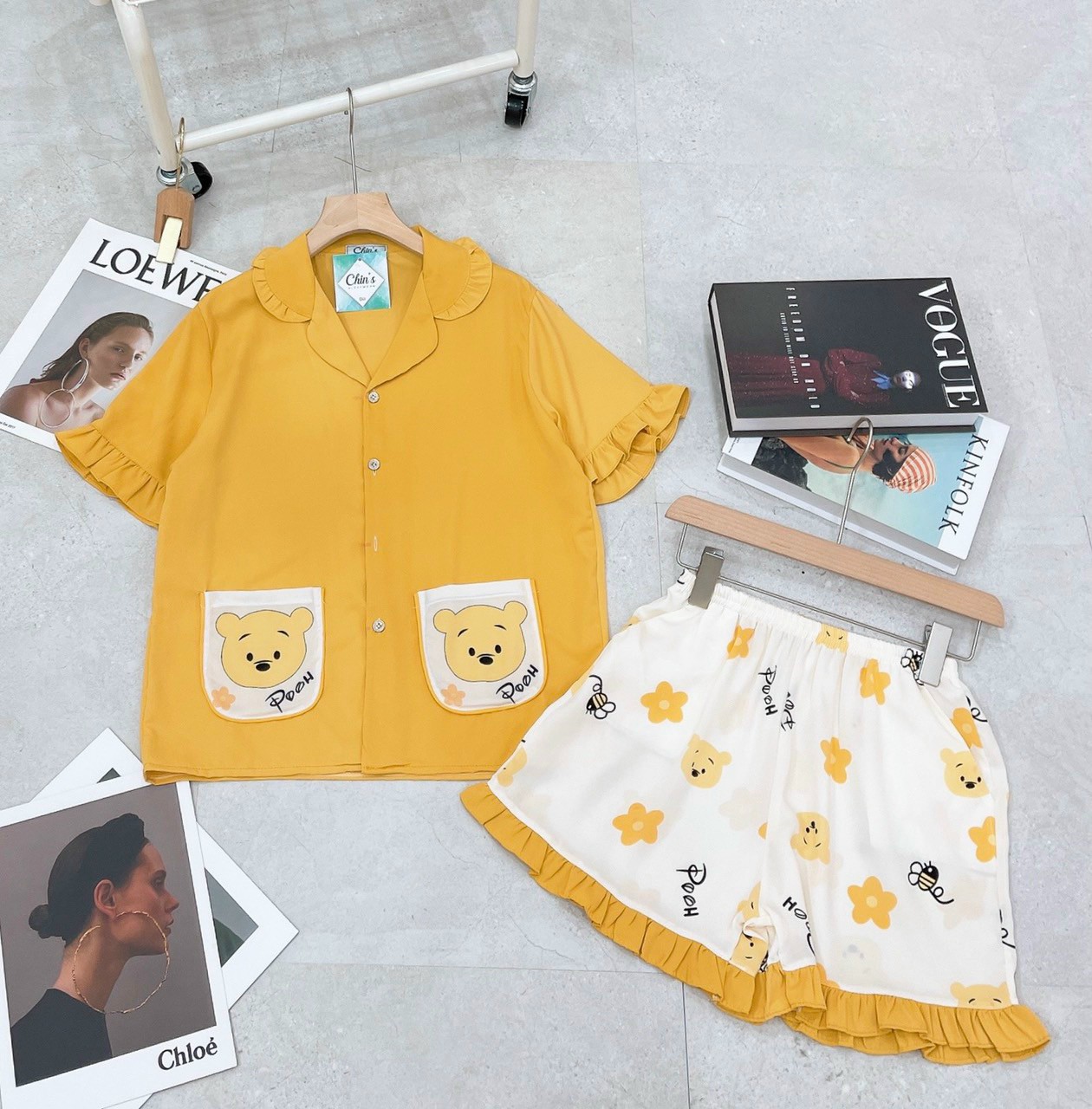Bộ Pijama đùi vải lụa mango loại 1  siêu mát mịn