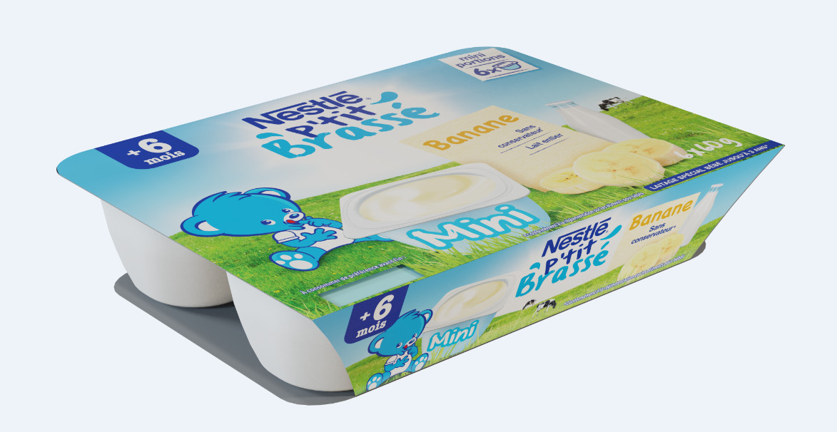 Sữa Chua Nestlé Hương vị chuối 6 60g 8 2022
