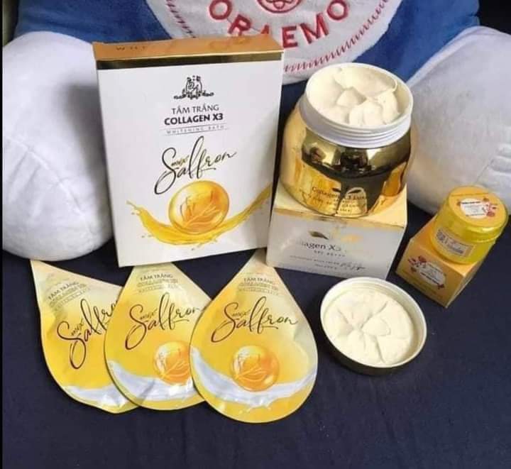 Combo Body kích trắng tắm trắng collagen x3