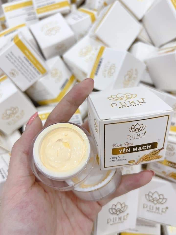 Kem face tối yến mạch purm