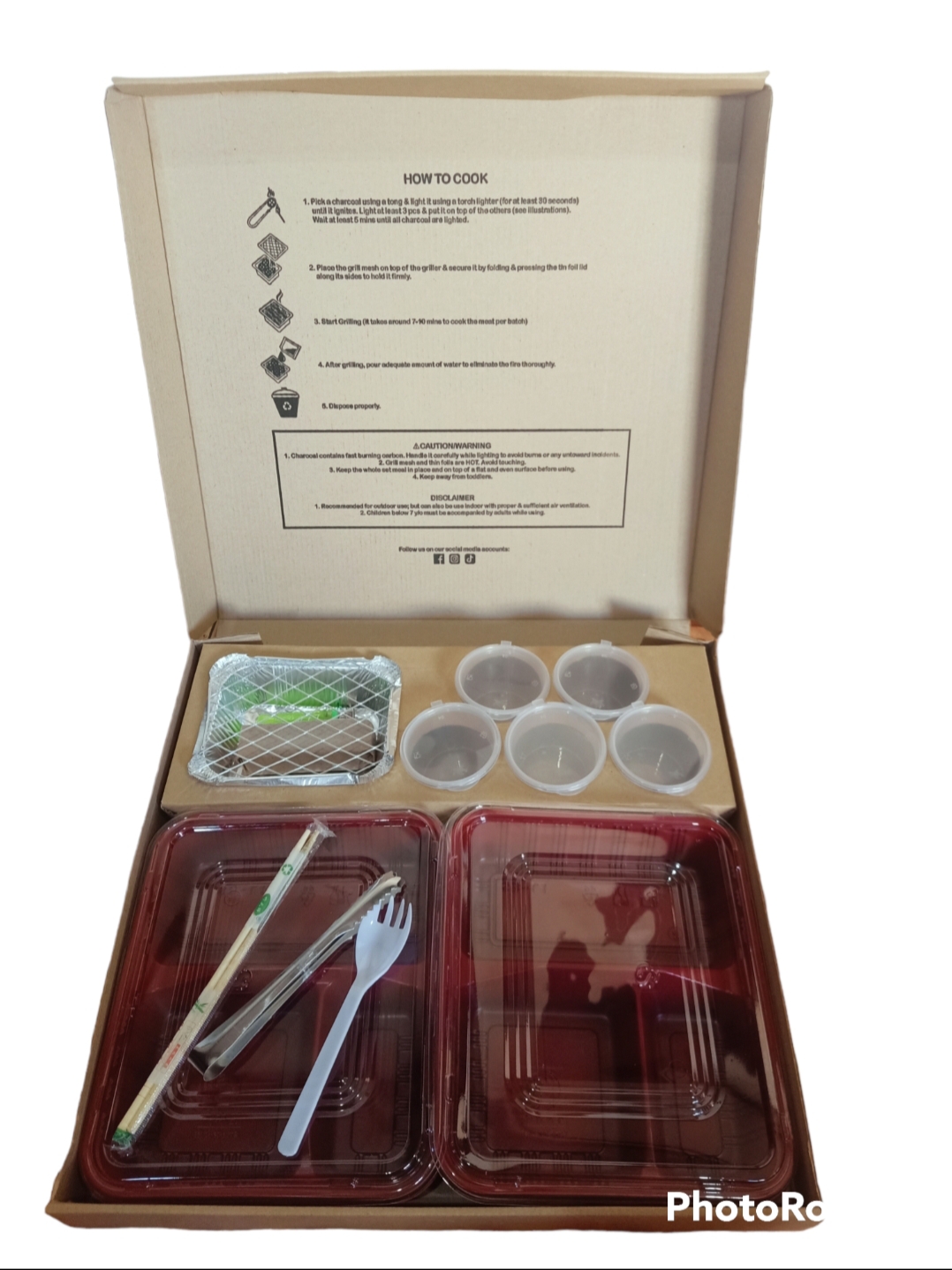 Samgyup grill box complete set Lazada PH