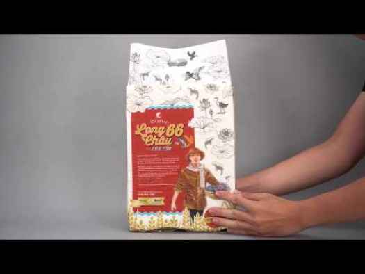 Gạo Cỏ May Long Châu 66 lúa tôm ST25 túi 5kg