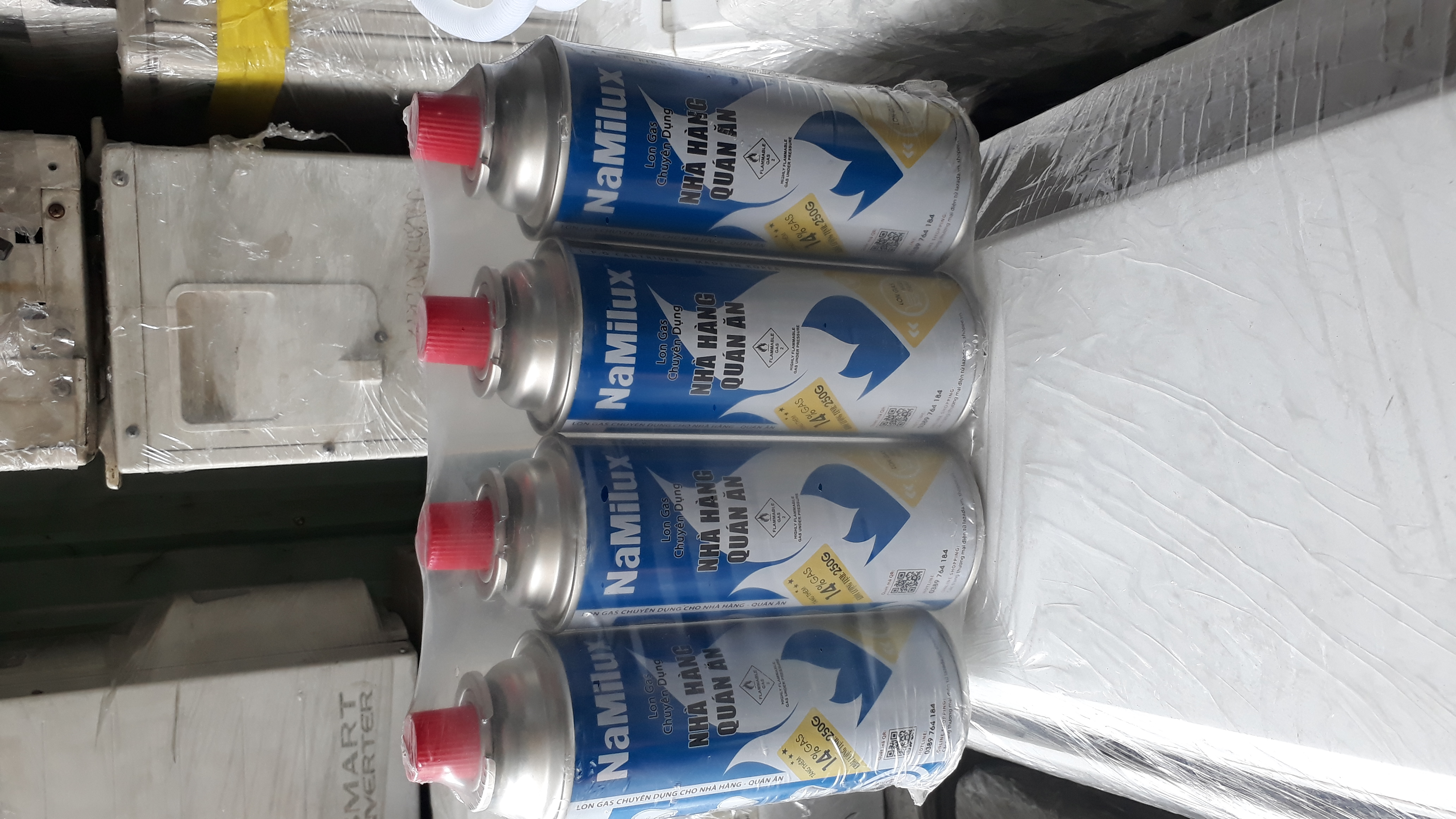 Bình gas mini 250g namilux