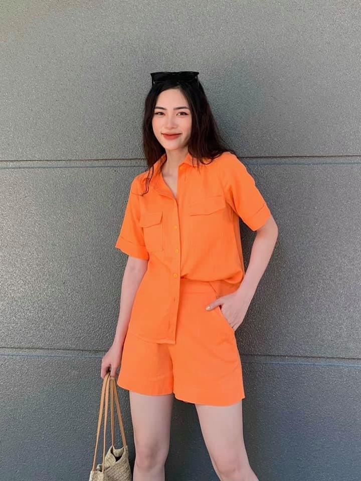 Set sơ mi vải Linen