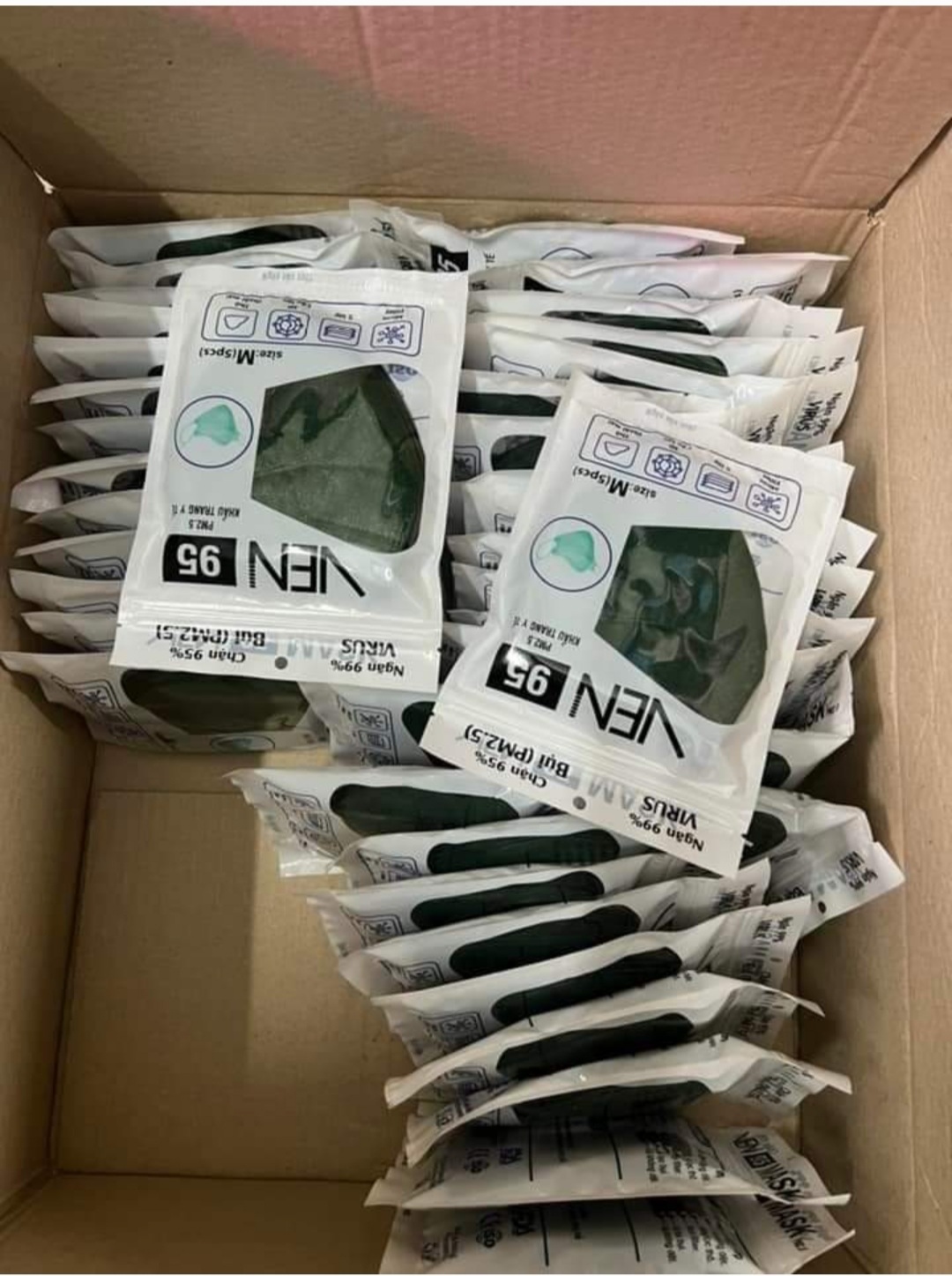 [Khẩu trang Quân đội] Ven 95, PM2.5. Combo 20 chiếc.