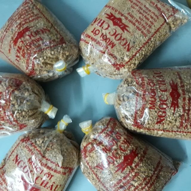 1 kg muối ớt Ngọc Châu Loại 1 ( hạt to như ảnh )
