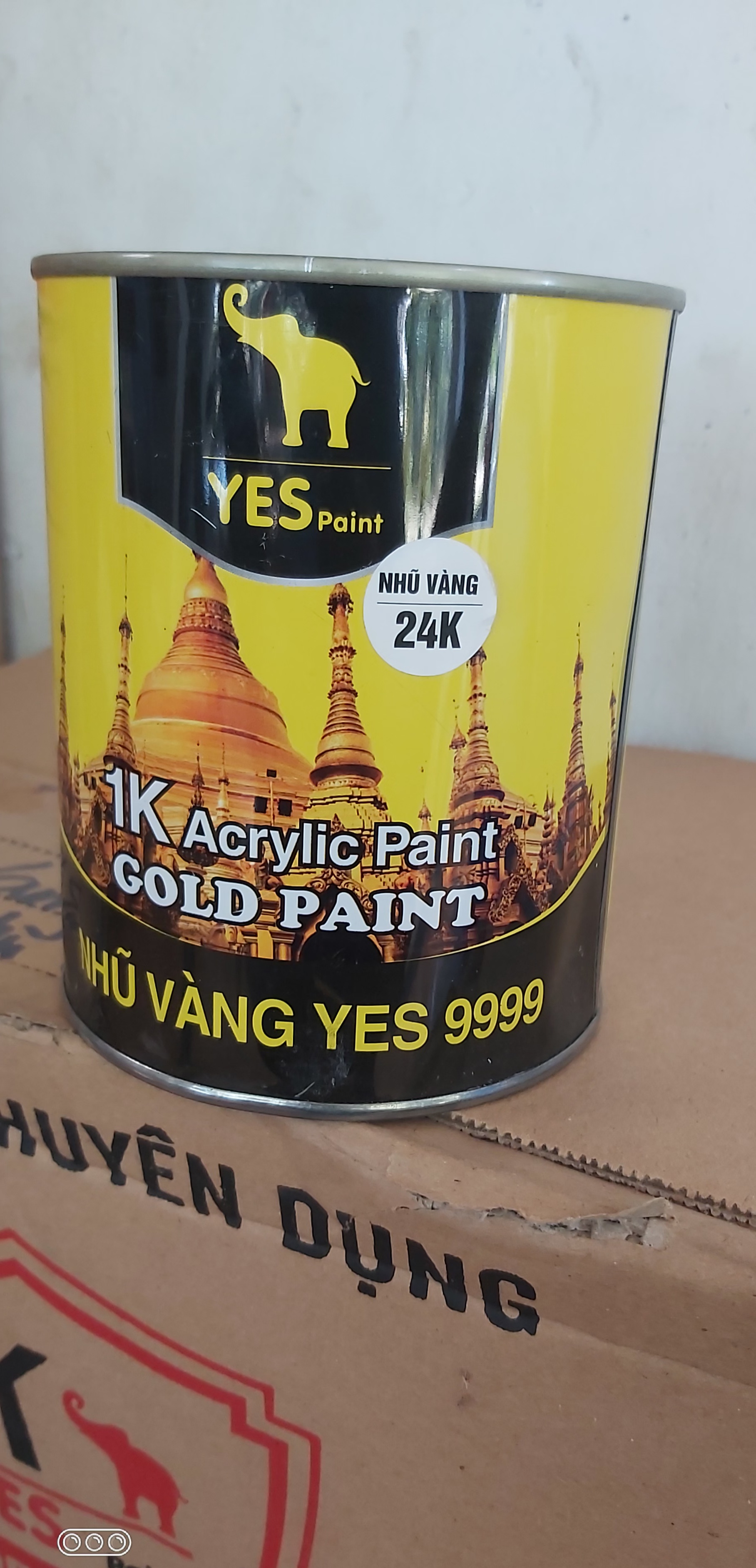 Sơn Dulphin kẽm nhũ đồng 24k (1k_YesPiqnt )