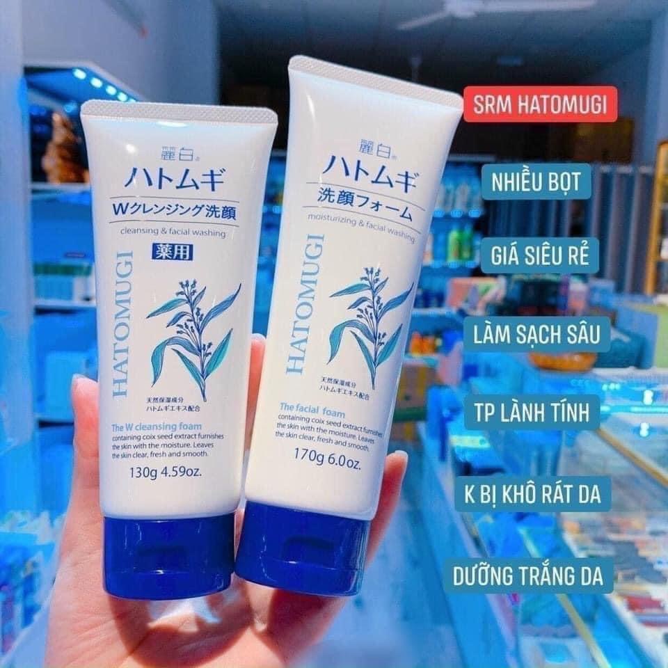 Sữa rửa mặt Hatomugi trắng