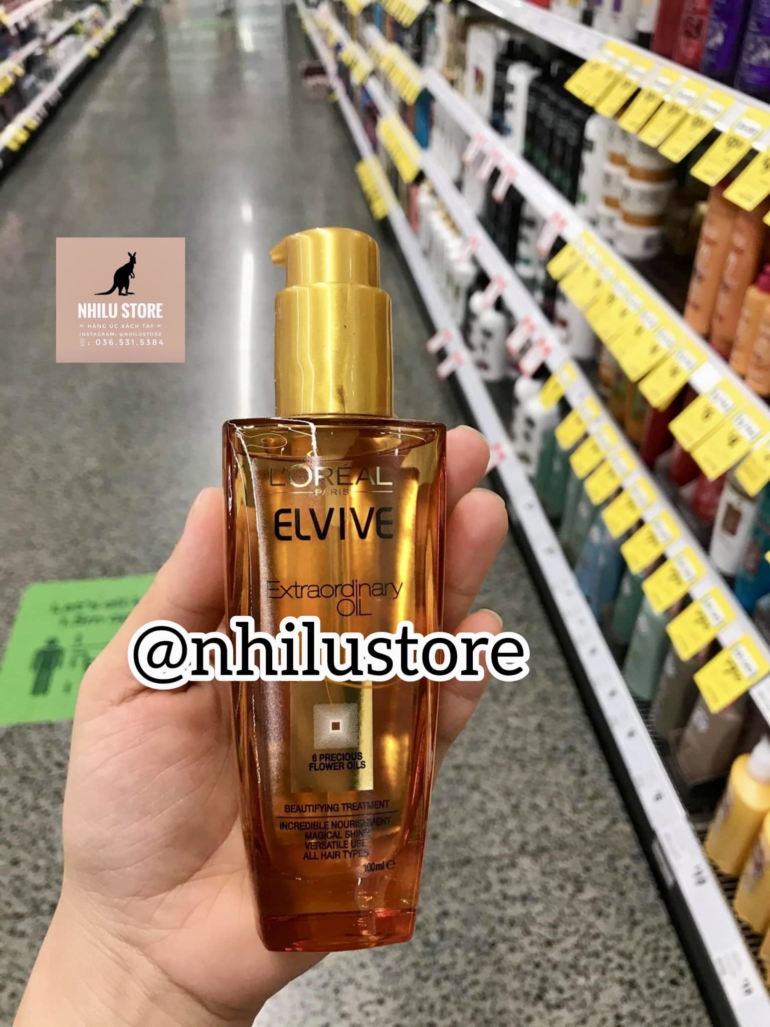 Dầu dưỡng Phục Hồi Loreal - 100ml ( Bill Úc )