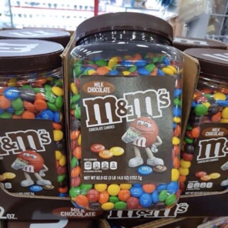 Socola M&M hũ không nhân 1.757kg