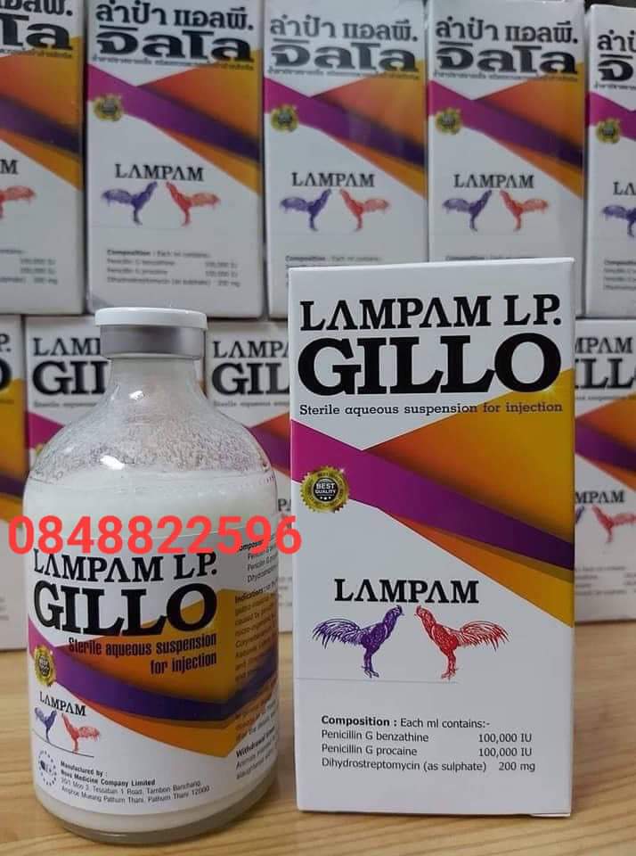 Gillo (chai 20c): gà khò khè,xổ mui, phan xanh trắng,ủ rũ,k tiêu