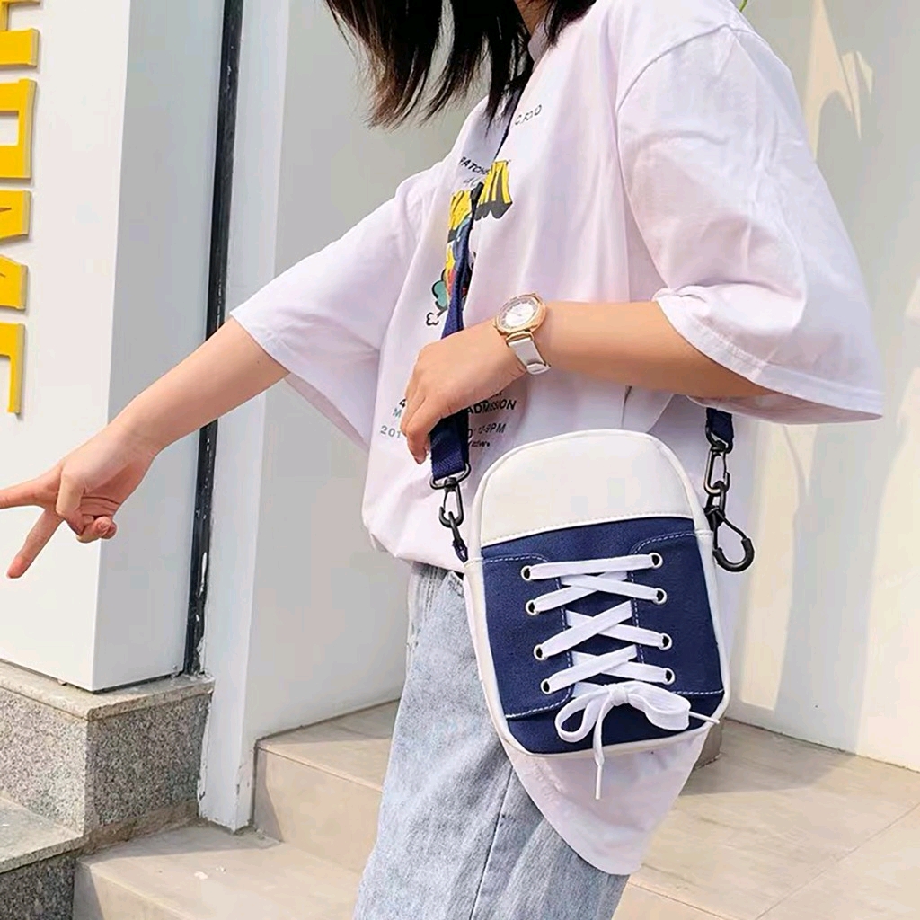 Túi canvas đeo chéo hình chiếc giày