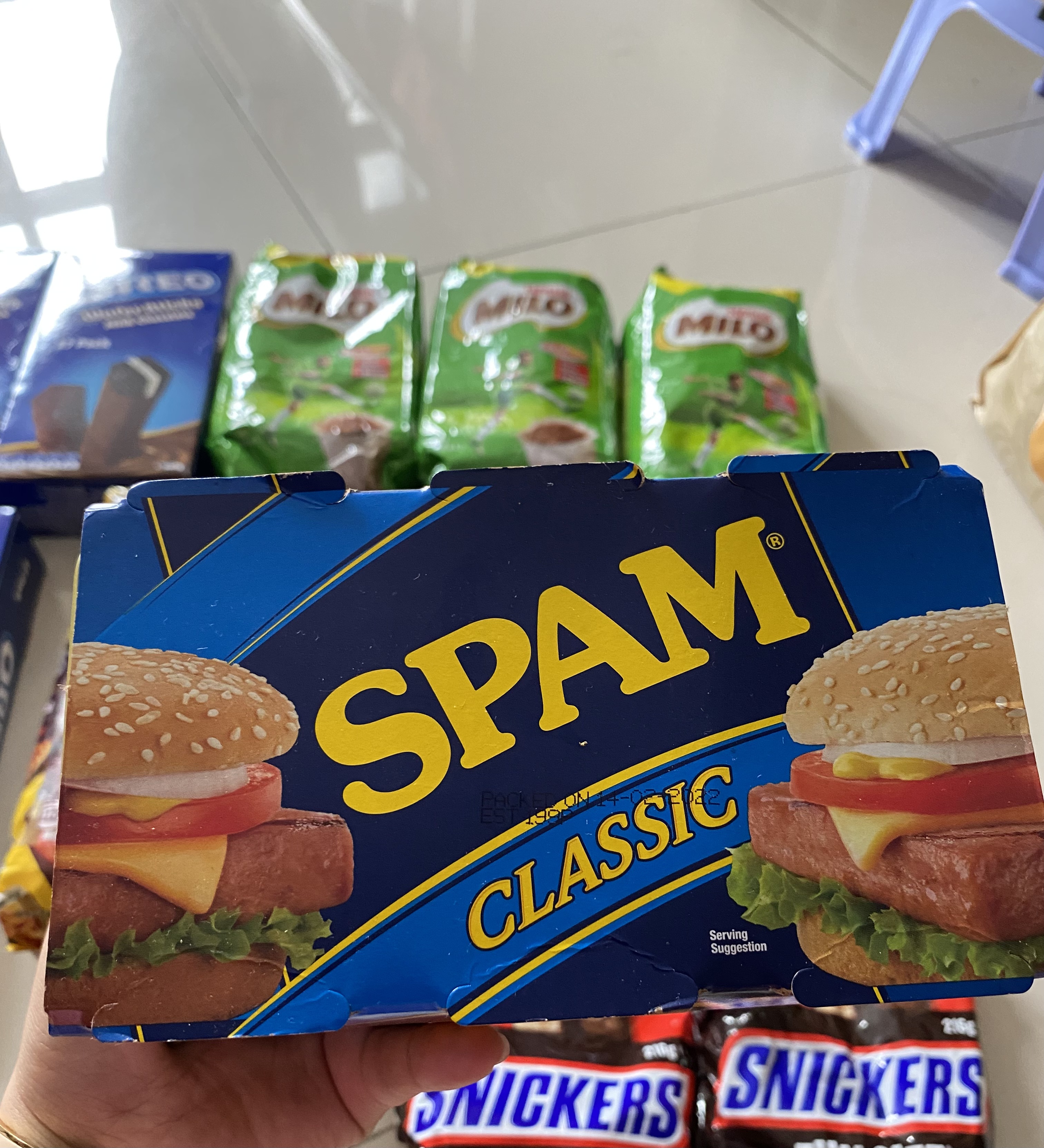 🥓 Thịt hộp Spam Classic  340gr