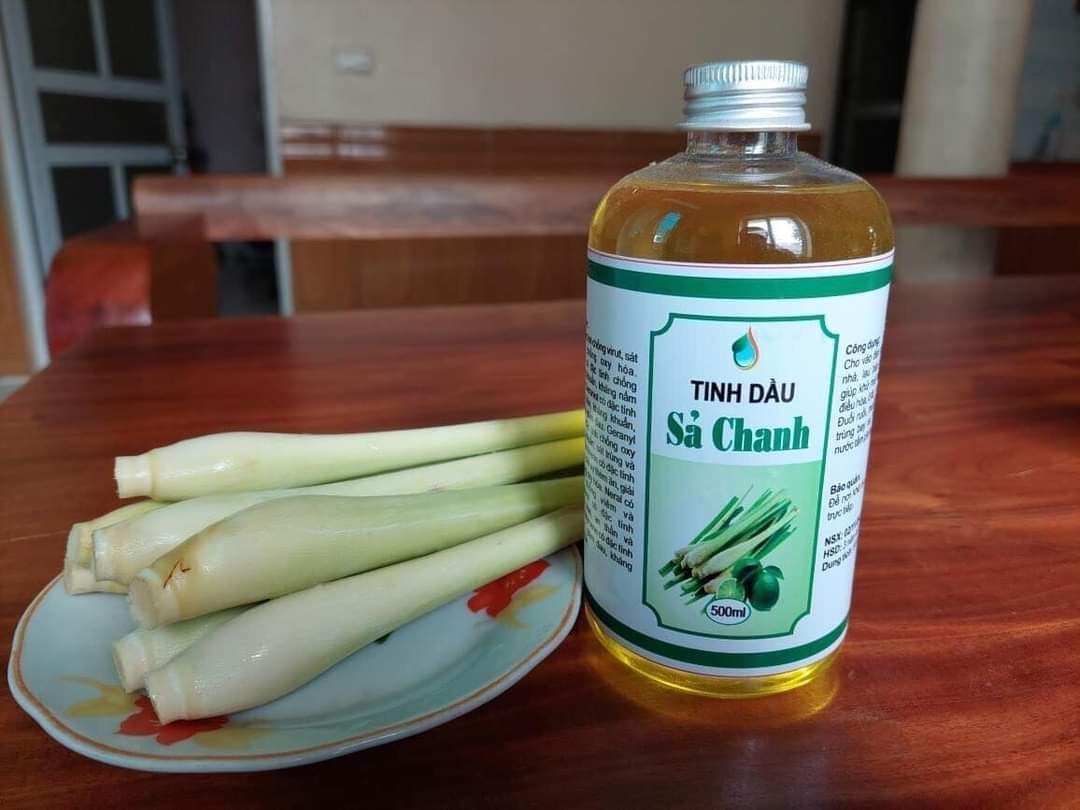 Tinh dầu sả chanh, tình dầu quế 500ml