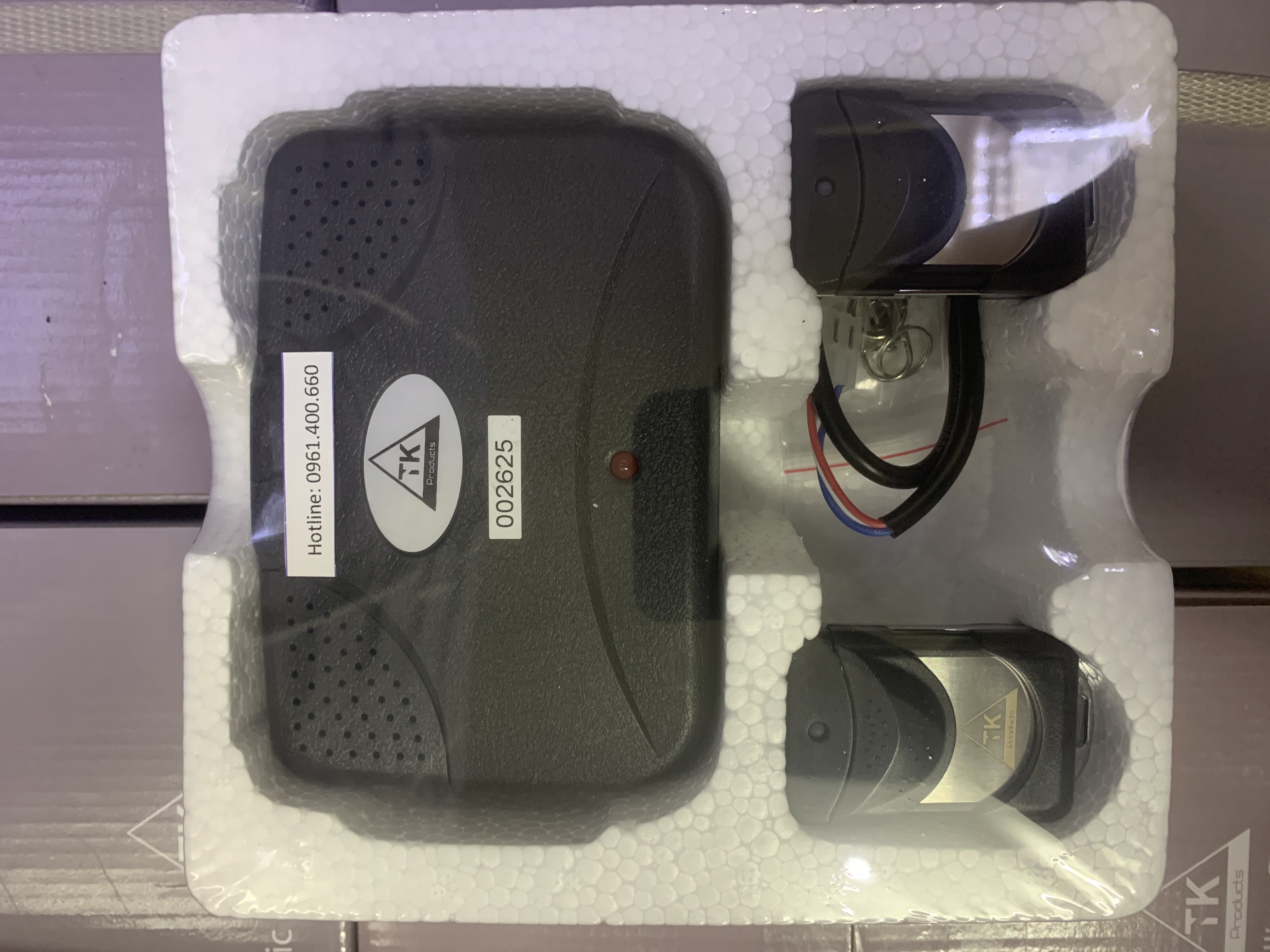 Điều khiển cửa cuốn TK 433MHZ zip code