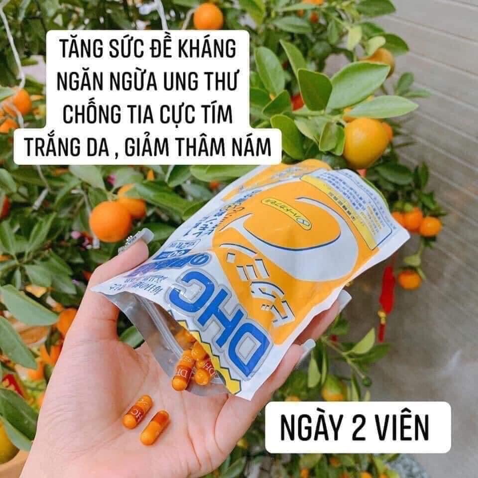 DHC VITAMIN C 120 VIÊN ❤️ 2 tháng uống