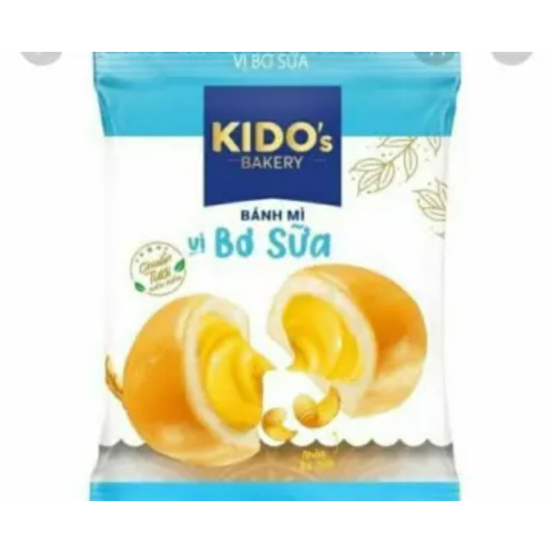 Bánh mì tươi kido Vị Bơ Sữa [ Date mới mỗi ngày ]