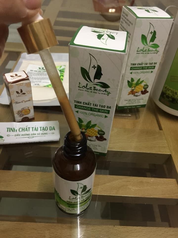 Combo Tinh chất tái tạo da loha 100ml (3 món như hình)