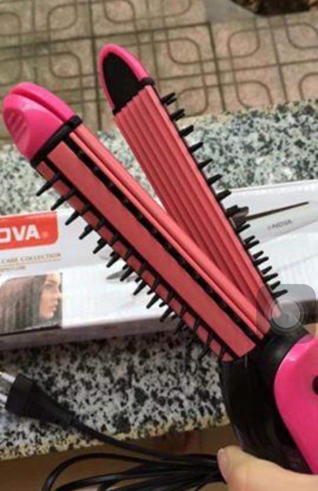 Lược uốn tóc Nova 3in1- NHC 8890