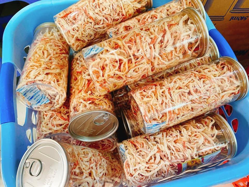 MỰC XÉ SỢI HẤP NƯỚC CỐT DỪA