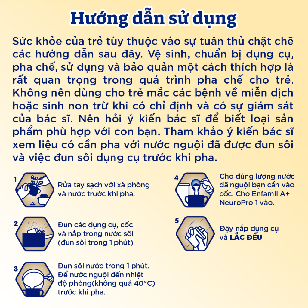 Sữa bột Enfamil A+ NeuroPro 1 - FL HMO 400g