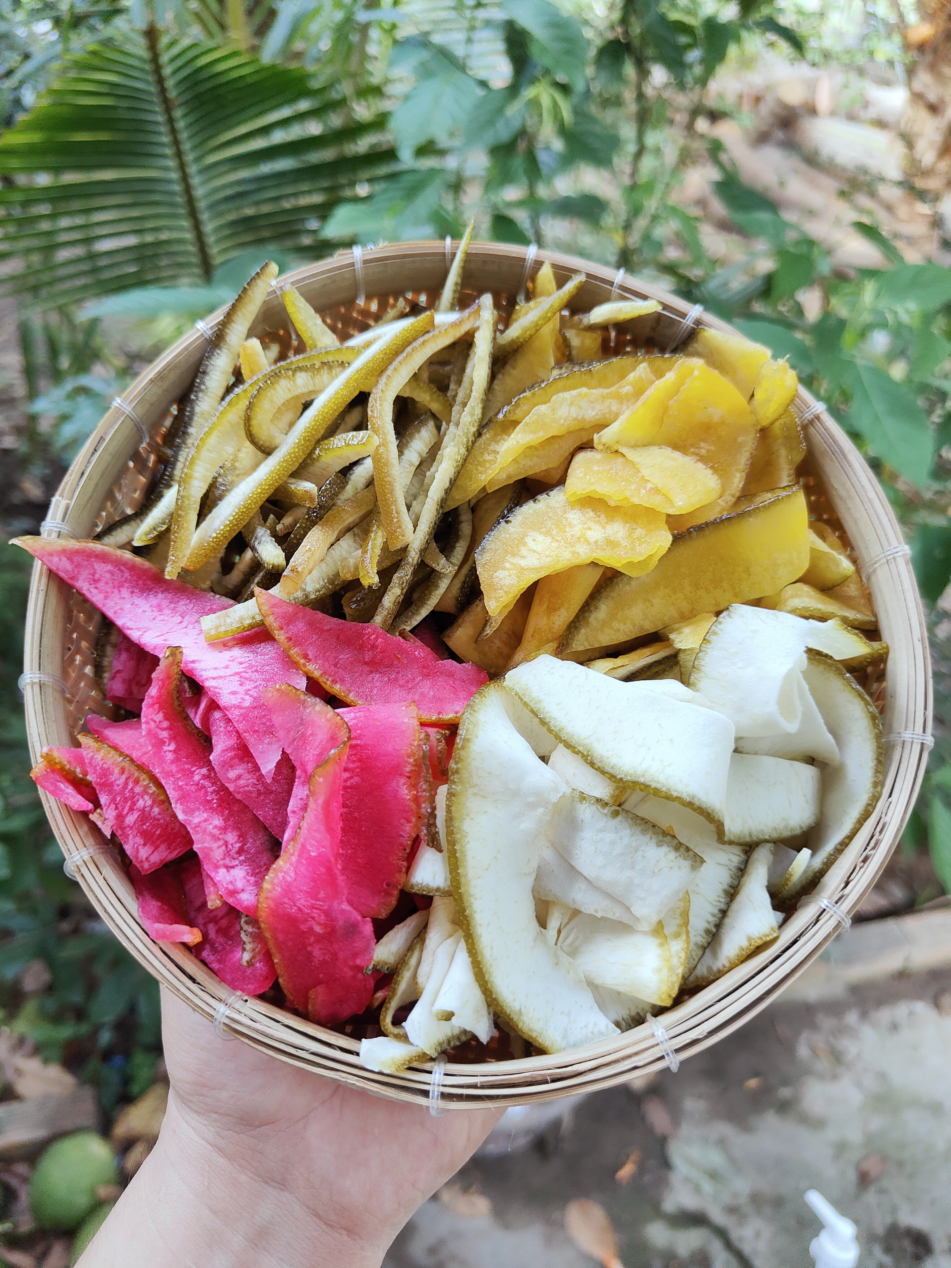 VỎ BƯỞI SẤY DẺO MIX VỊ 6 THƯƠNG
