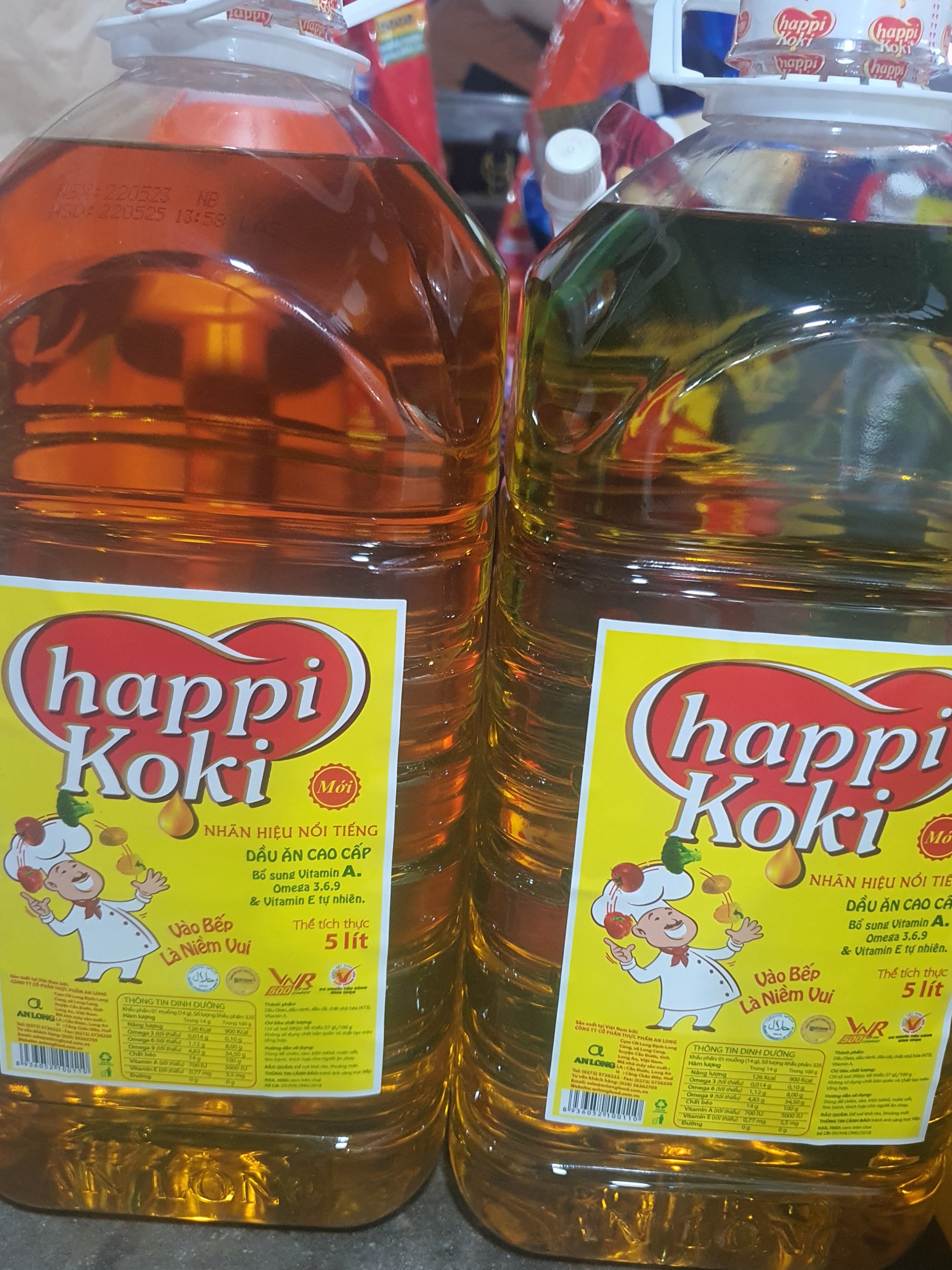 Dầu  ăn bình 5l