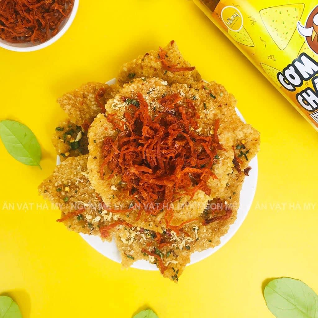 Cơm cháy mắm hành lắc khô bò hũ 270g