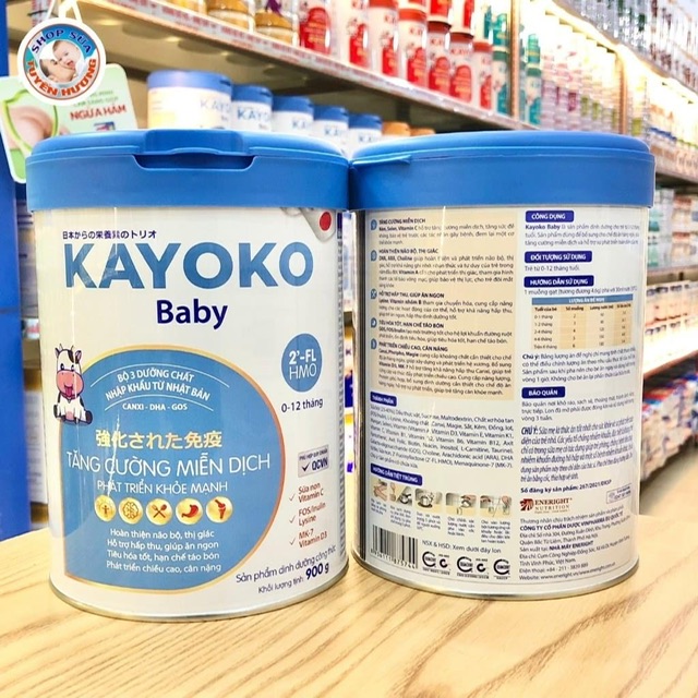 Sữa kayoko cho bé 0-12 tháng 
Đate 2025