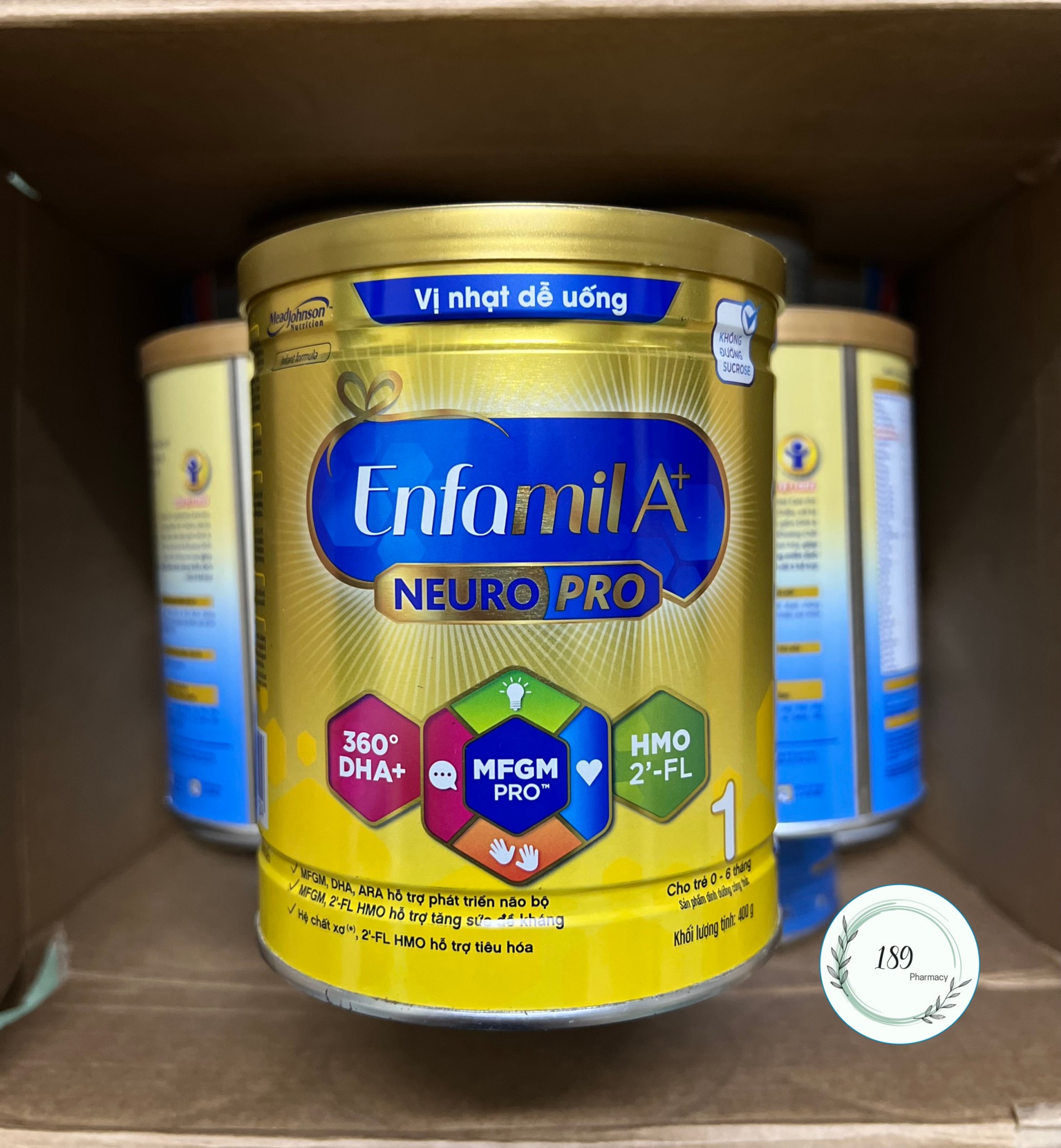 Sữa bột Enfamil A+ NeuroPro 1 - FL HMO 400g