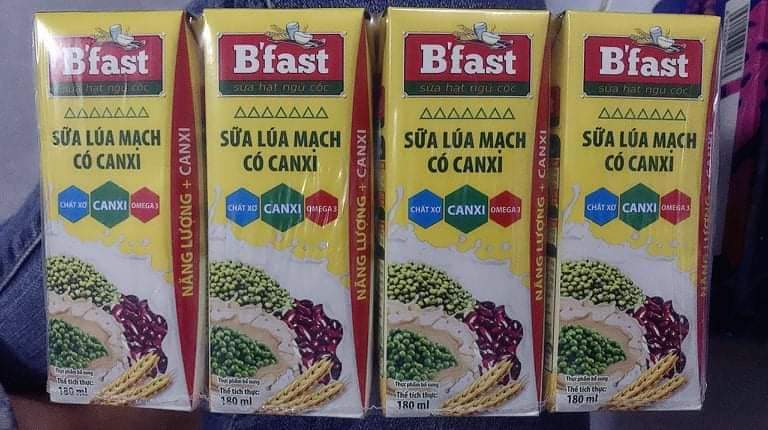 Sữa Lúa mạch B'fast
