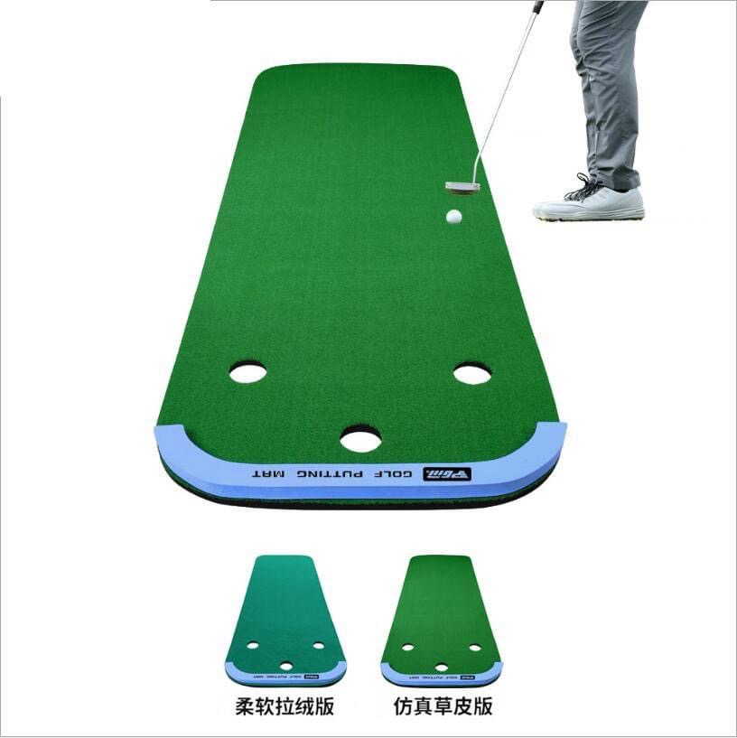 Thảm tập Golf PGM Putting Mat 3 lỗ CH255
