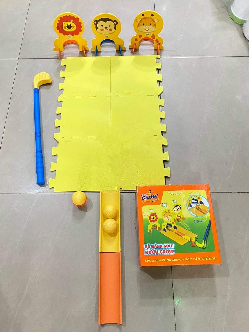 Đồ chơi golf mini cho bé hkm Grow