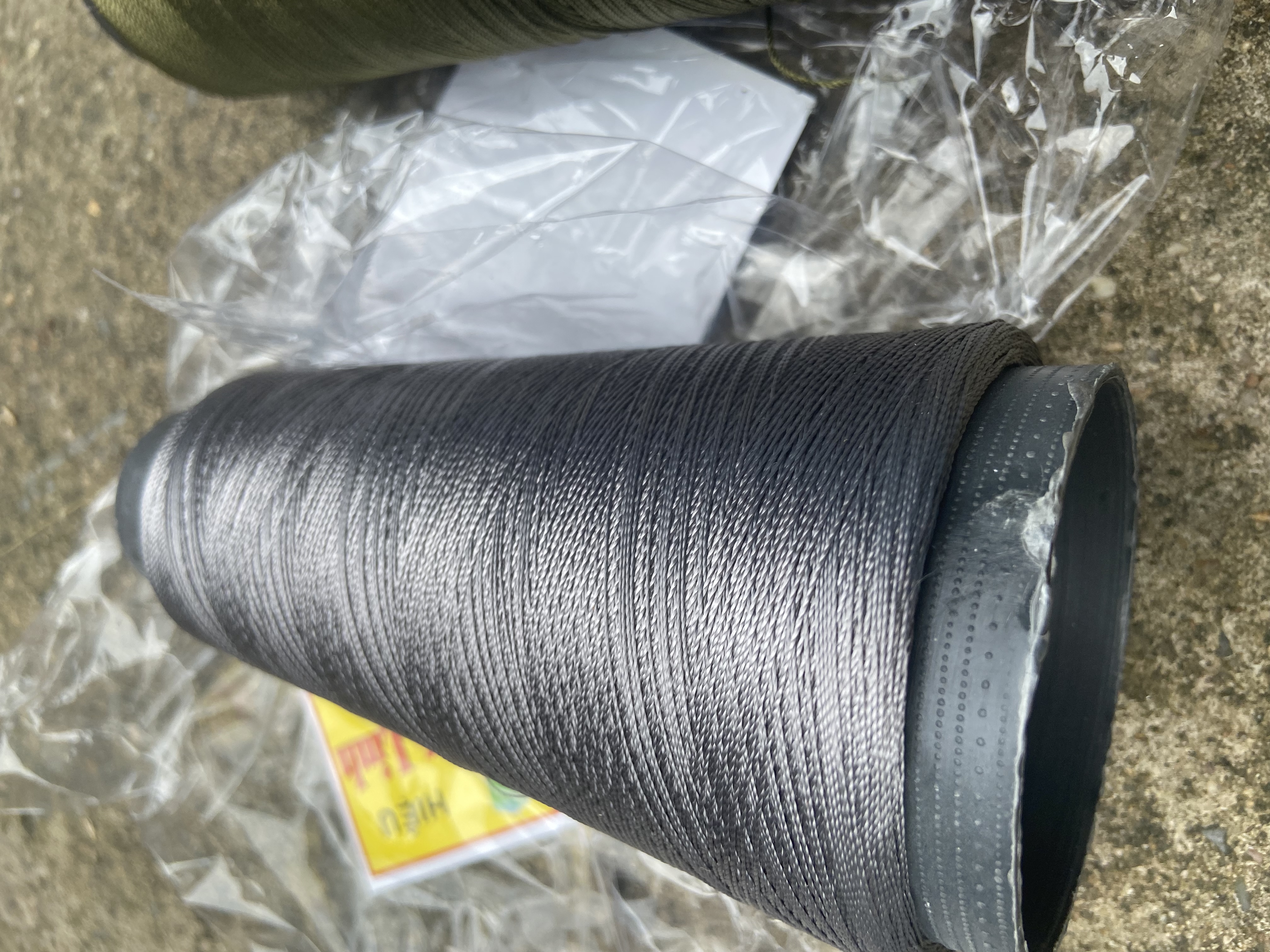 Dù đan lưới ,dù cột nan Pile dây siêu bền