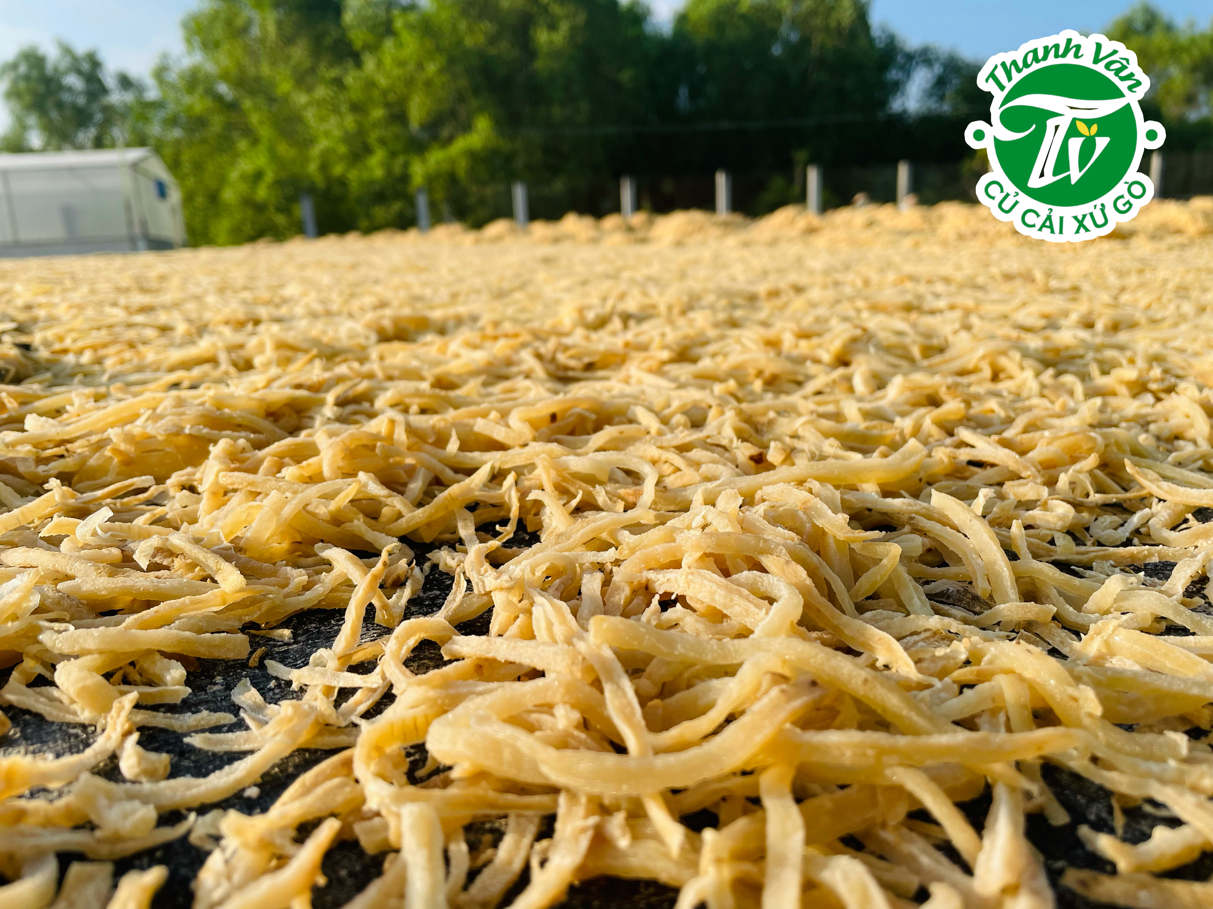 Củ cải muối sợi/xá bấu Thanh Vân Gò Công - 500gr