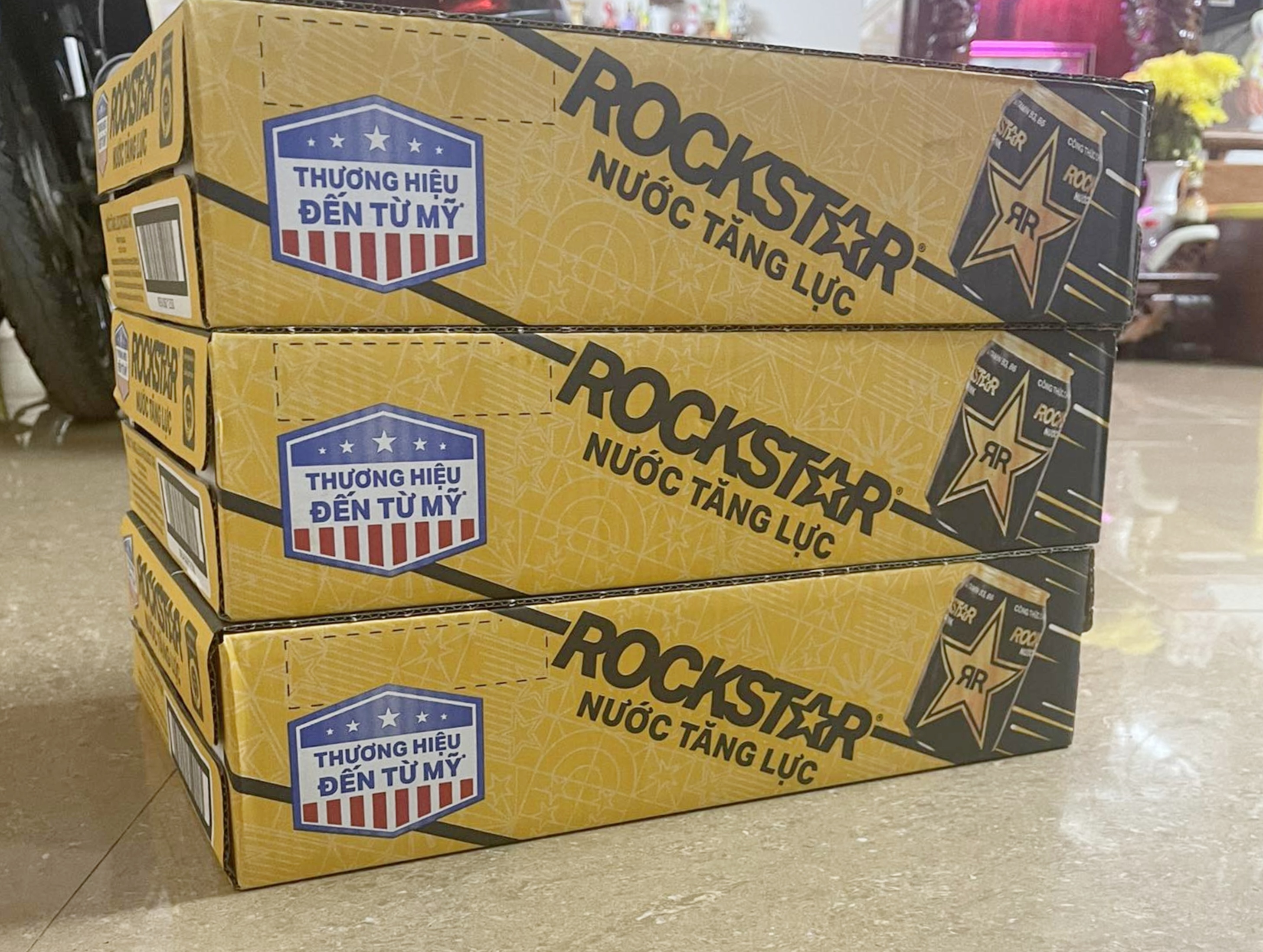 Rockstar Nước tăng lực Rockstar 5 thùng 120lon