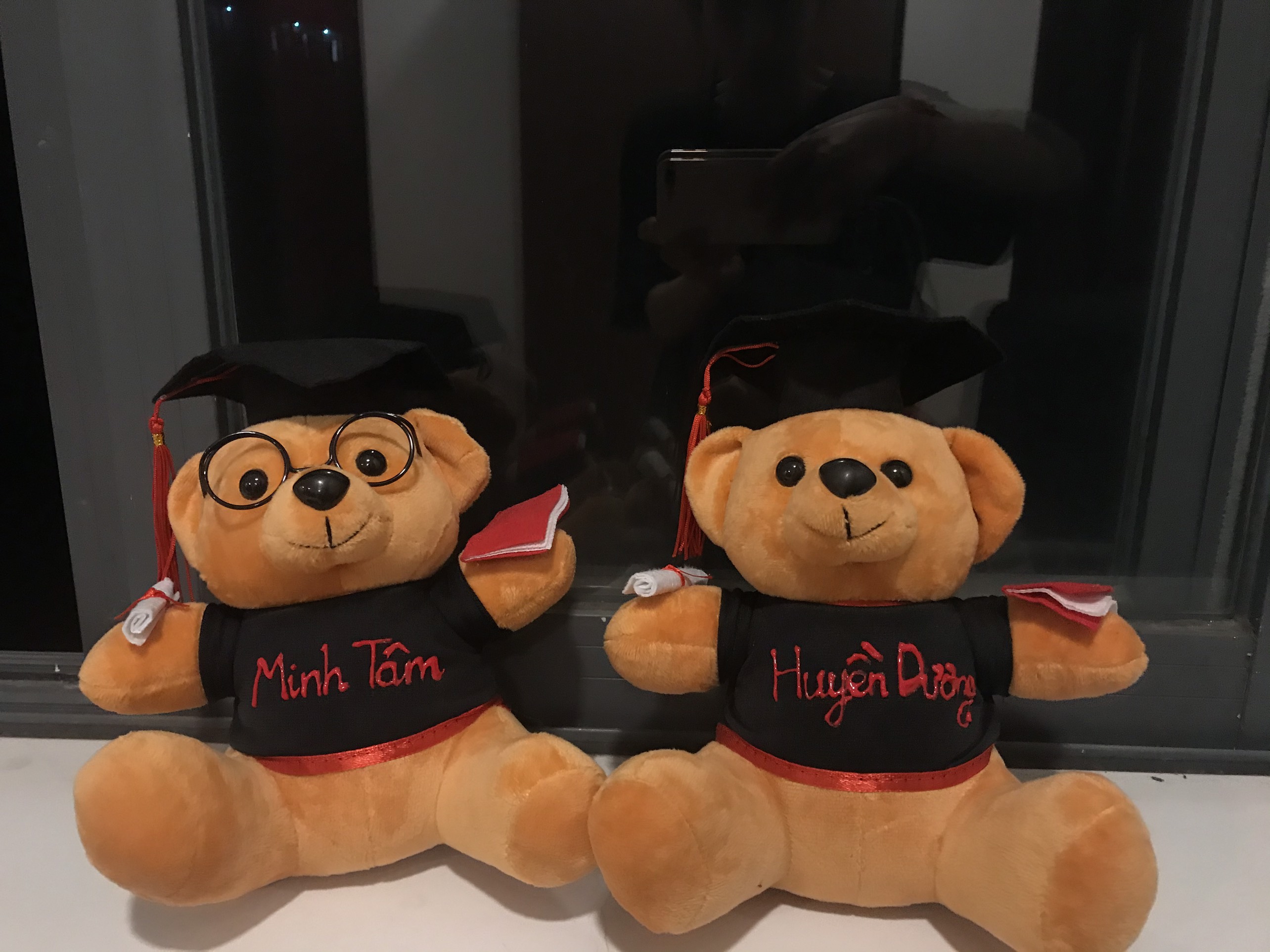 Gấu bông tốt nghiệp