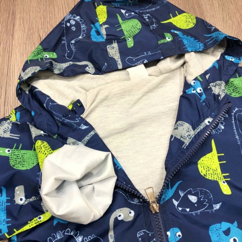 Áo Khoác Gió Lót Cotton Cho Bé