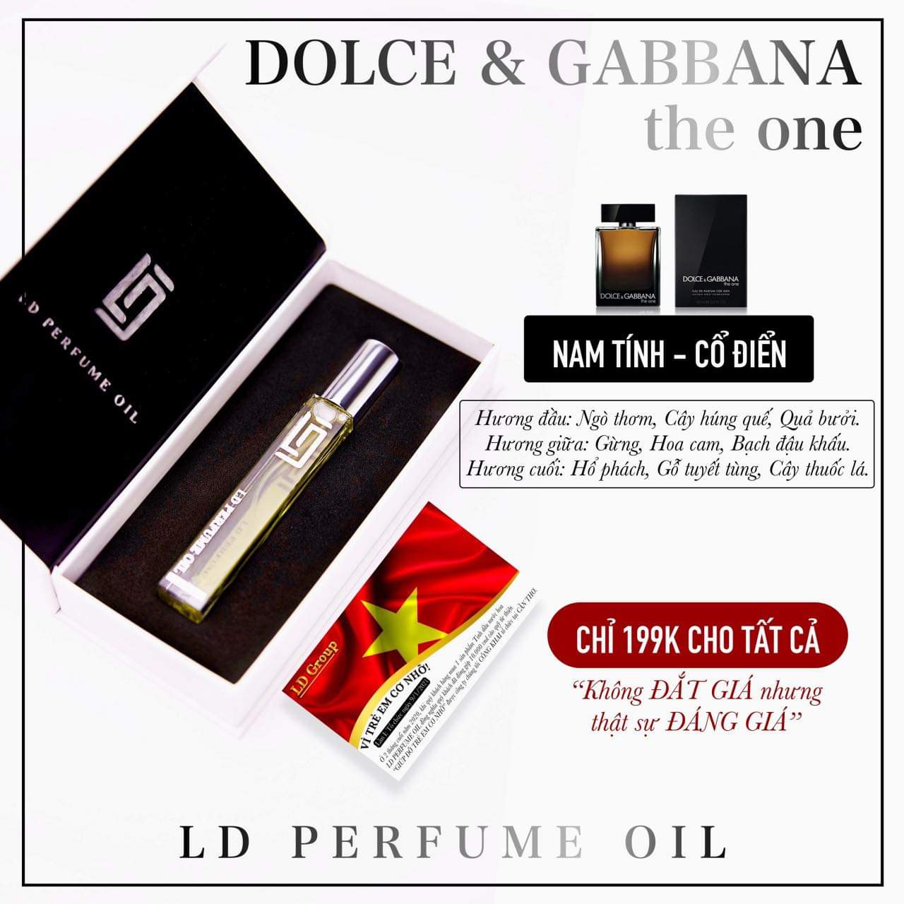 NƯỚC HOA PHÁP LD PERFUME OIL