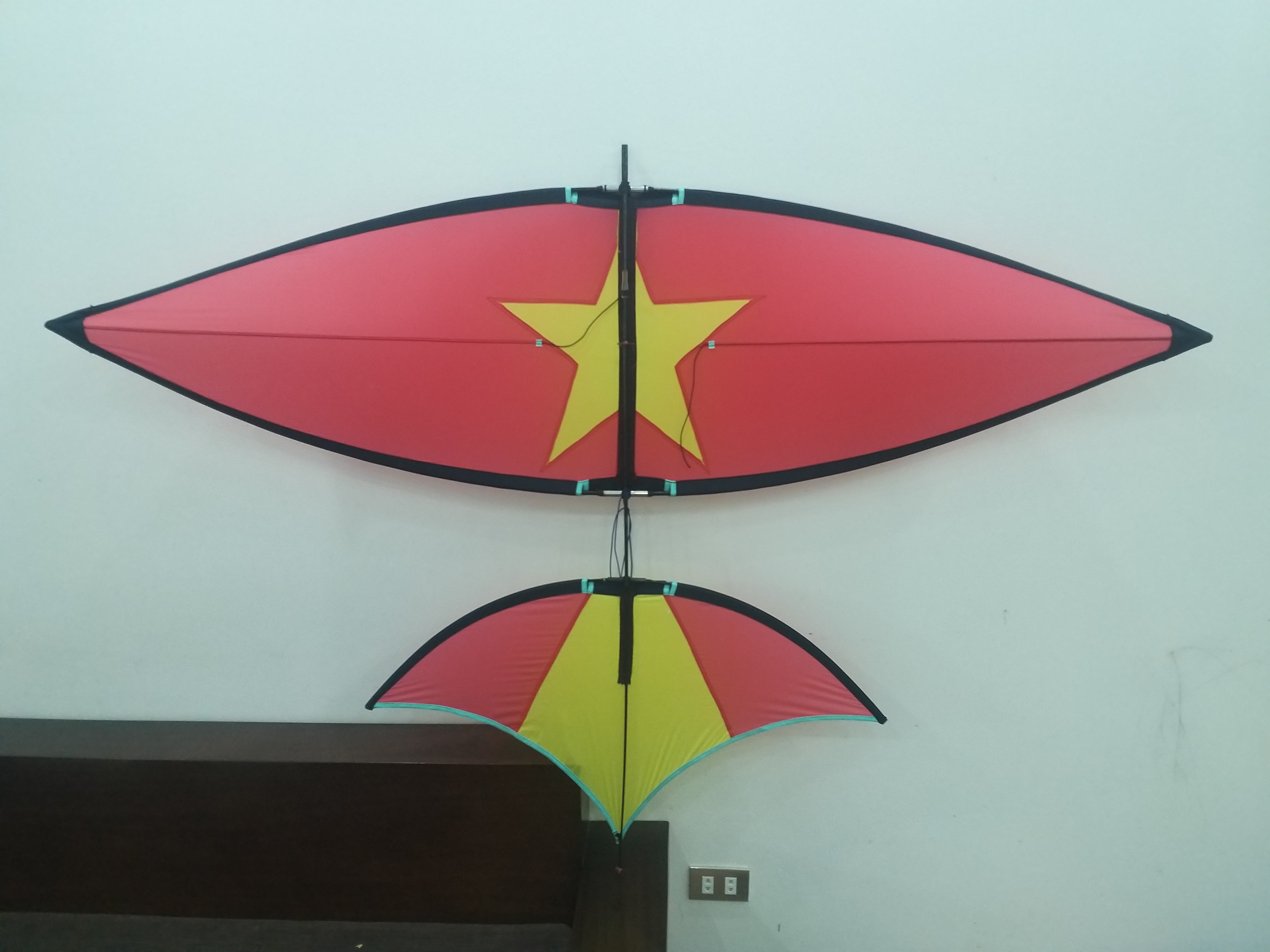 Diều cờ đỏ sao vàng fun cacon 2m