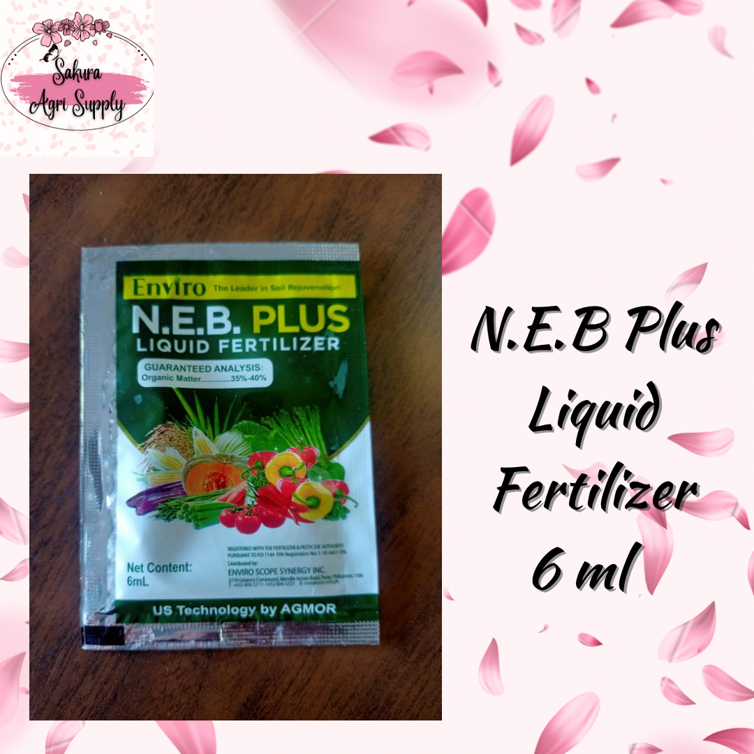 N.E.B Plus Liquid Fertilizer (6ml) Lazada PH