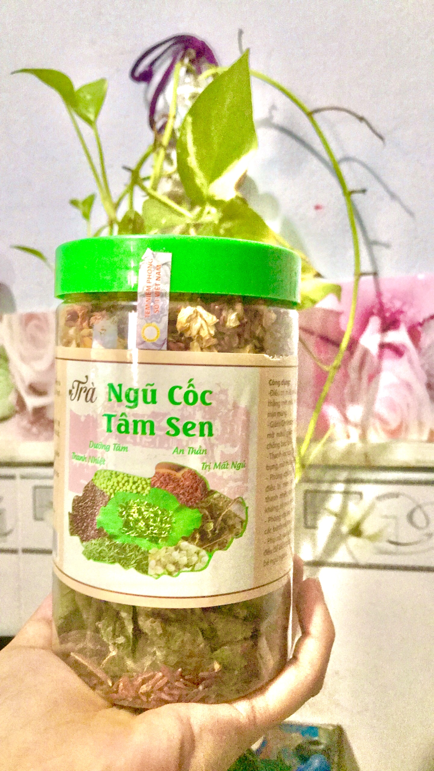 Trà Ngũ Cốc Tâm Sen