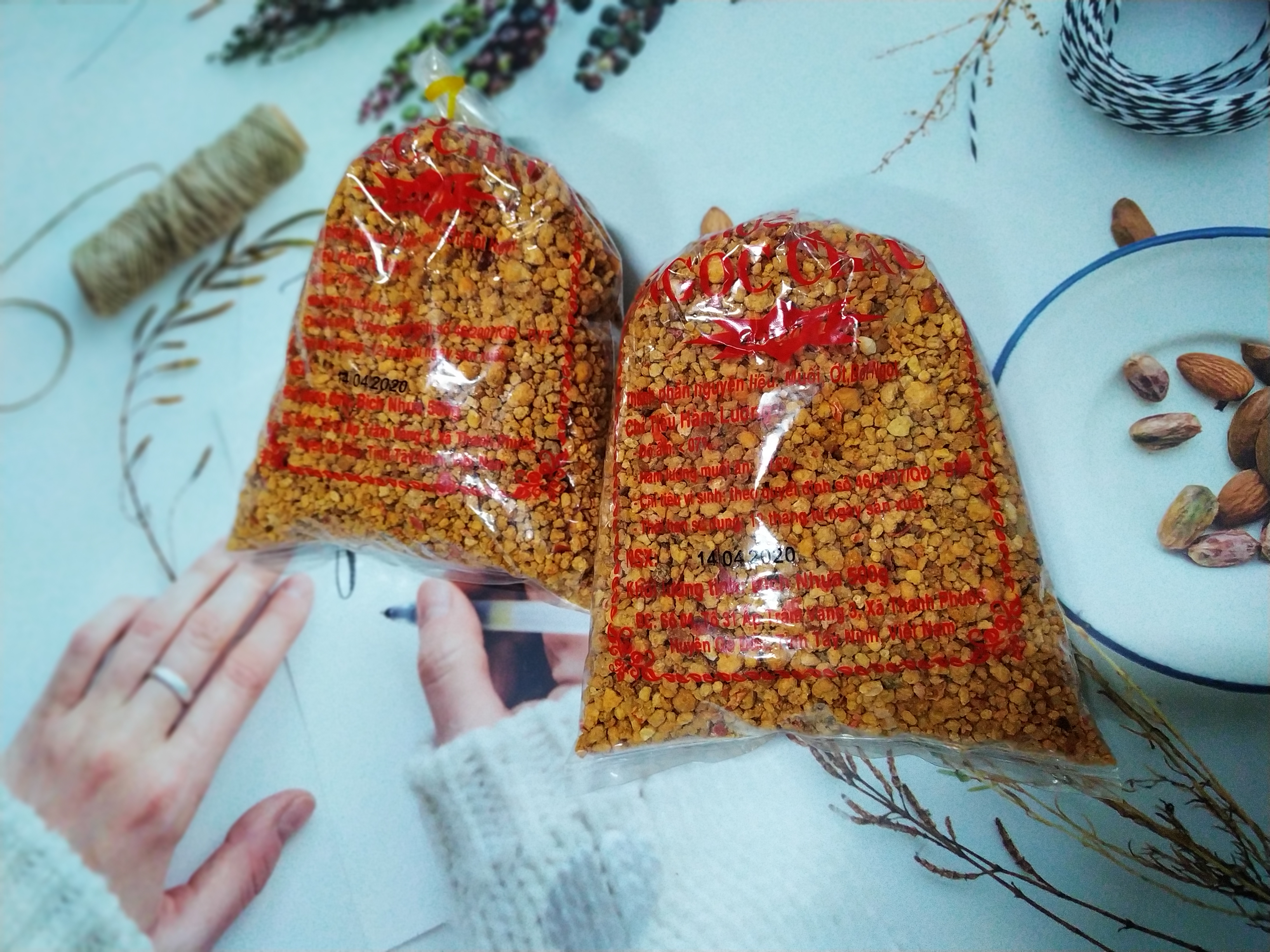 1 kg muối ớt Ngọc Châu Loại 1 ( hạt to như ảnh )