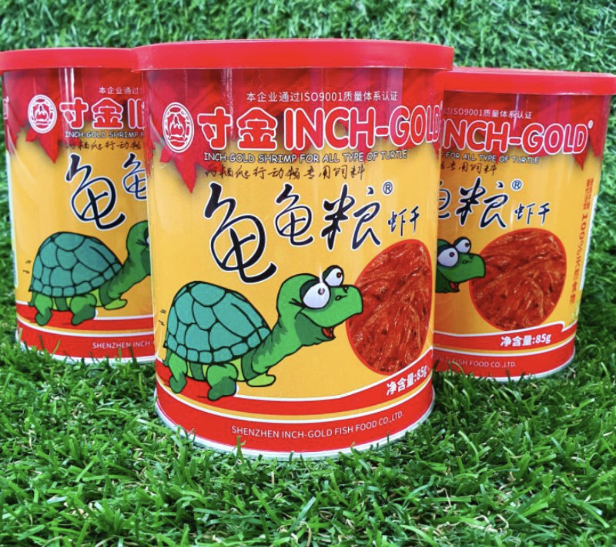 Tôm khô- Thức ăn cho rùa nước (85g)
